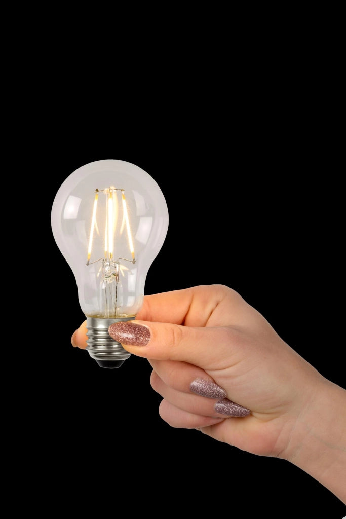 Lampadina LED filament sferica E27 7W 2700K Lucide