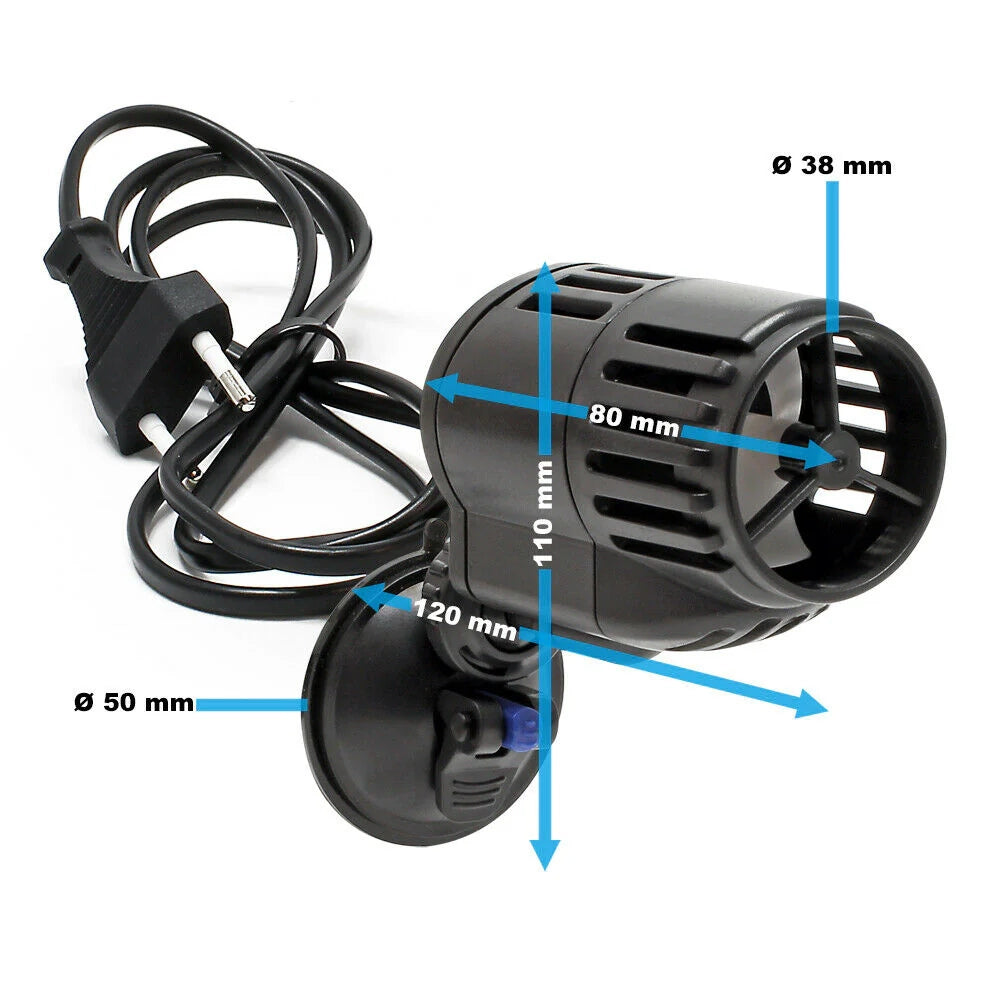 Pompa di circolazione Wavemaker con supporto a ventosa 3000 litri all'ora 6 watt pompa per acquario 16_0002811