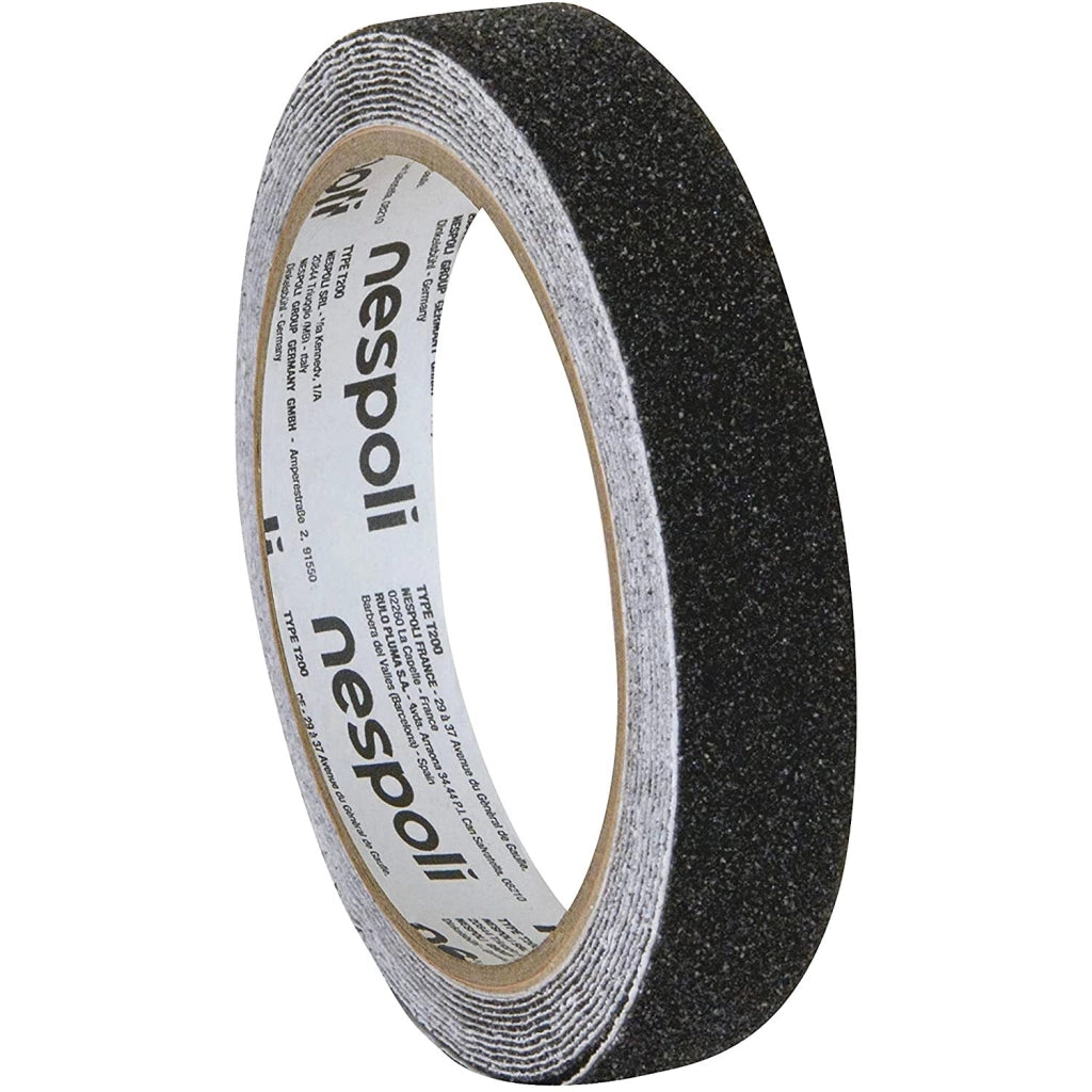 NASTRO ANTISCIVOLO 25MM X 15M NERO