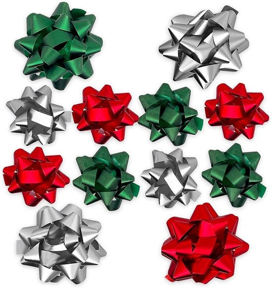 Set di Cinture di Cadeau - Luccicanti/Misura - Cinture di Cadeau - Attrezzi per il Ricamo - Decorazioni - 12 Pezzi - Materiale Antiscivolo - Cintura di Regalo