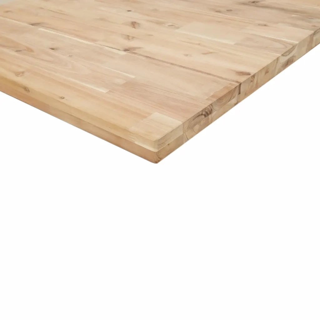 Piano da Bagno Non Trattato 140x40x4cm Legno Massello di Acacia CFW2859038