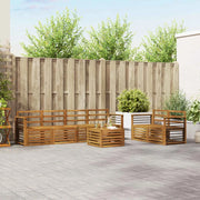 Set divani 7 pcs Naturale Legno di Acacia Massello 3374419