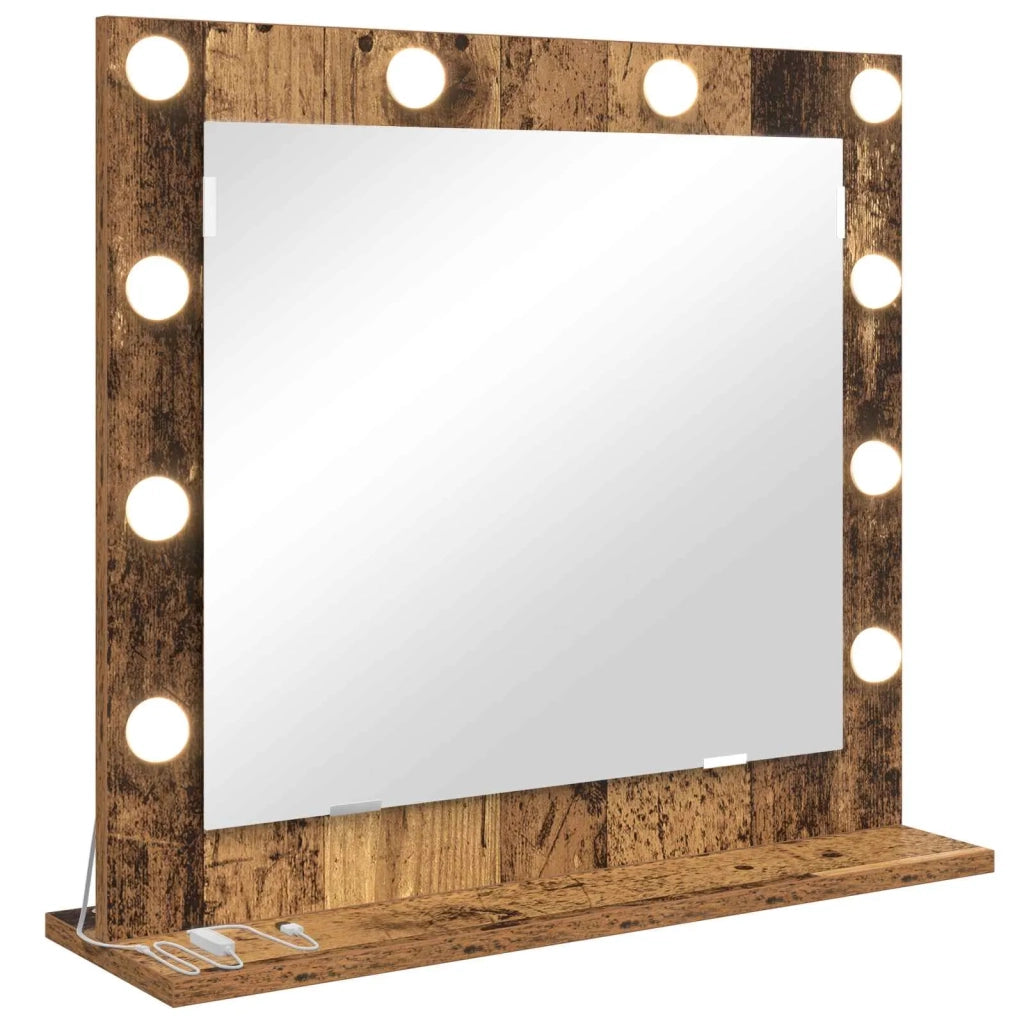 Specchio da Vanit¨¤-Specchio da Trucco Legno vecchio 60 x 55 x 18 cm