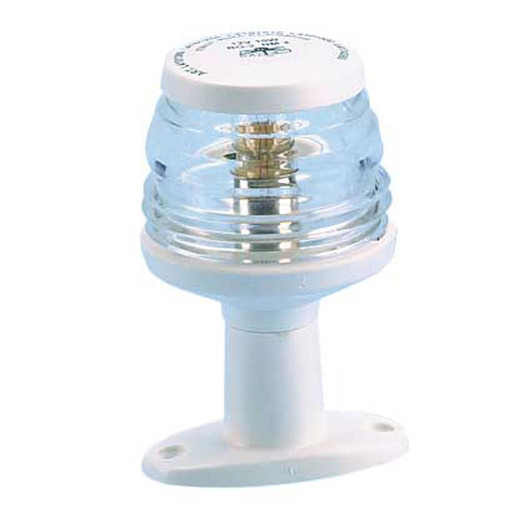 Fanale coronamento 12v bianco nautica omologato rina