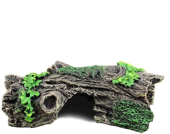 Decorazione per acquario con stelo di resina di cera