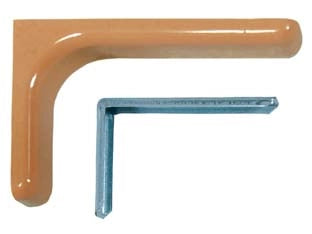 REGGIMENSOLE PER ARREDAMENTO NOCCIOLA- - mm.120, spessore mm.10 - 2 pezzi