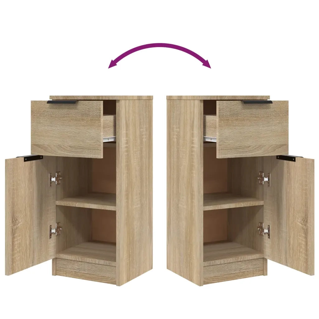 Credenza | Madia | Buffet da pranzo | Armadio da pranzo Rovere Sonoma 30x30x70 cm in Legno Multistrato
