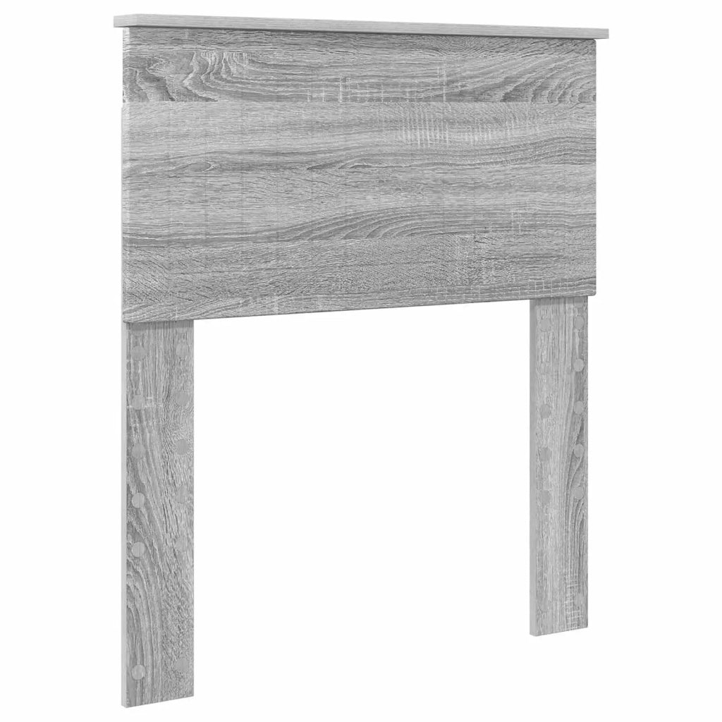 Testiera | Testata Grigio Sonoma Legno multistrato
