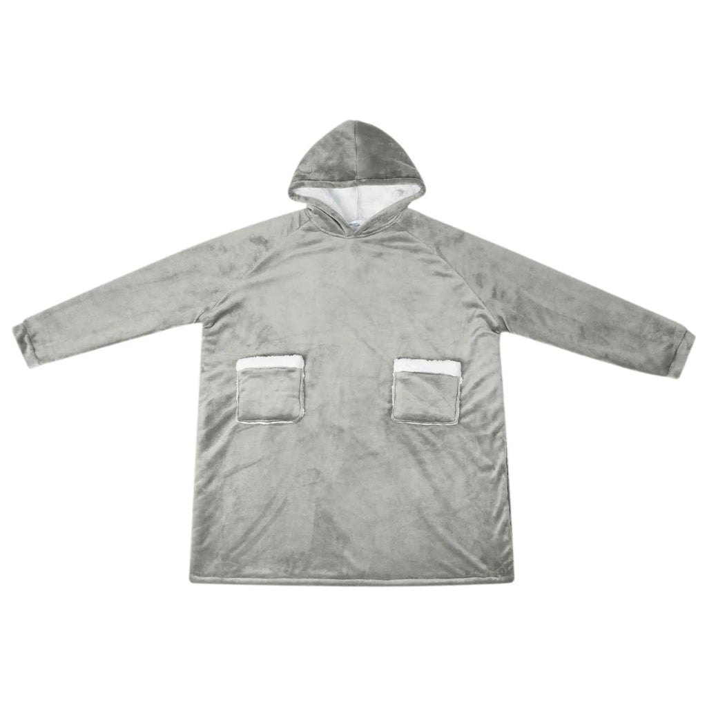 Felpa coperta Grigio M Pile e Flanella 42017193