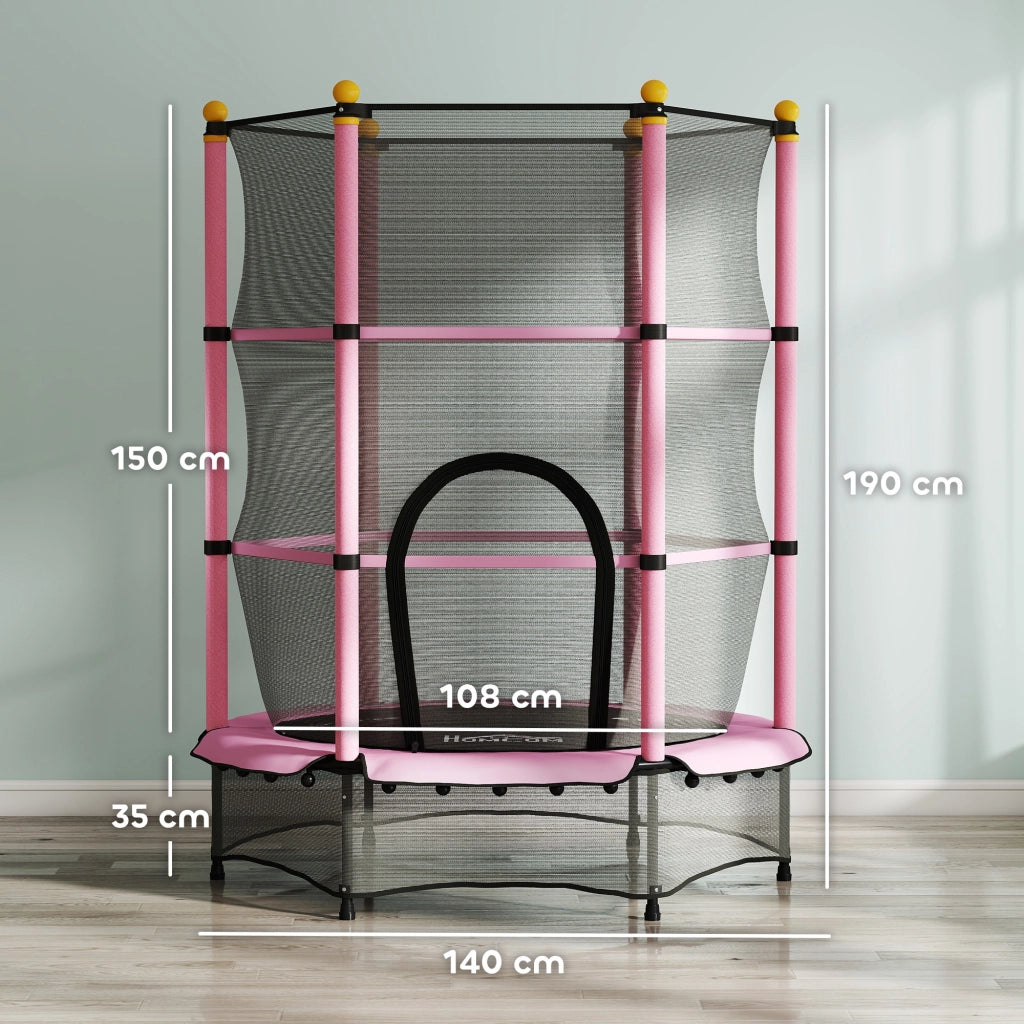 Trampolino Bambini ¨C Zephmum ¨C Rosa ? 140x190 cm