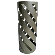 Set di 6 Portaombrello Maya 20x20x51 Cm In Metallo Champagne Lucido