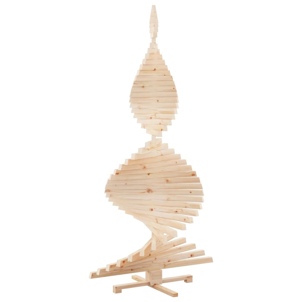Alberi di Natale Naturale 210 cm Legno di pino massello 42016708