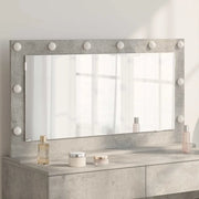 Specchio da Vanit¨¤-Specchio da Trucco Grigio cemento 100 x 55 x 18 cm
