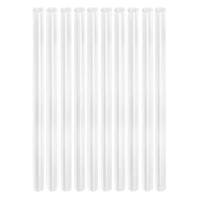 Confezione da 10 Bastoncini di Colla Termofusibile 7 x 180 mm Formato Stick Bianco Avizar