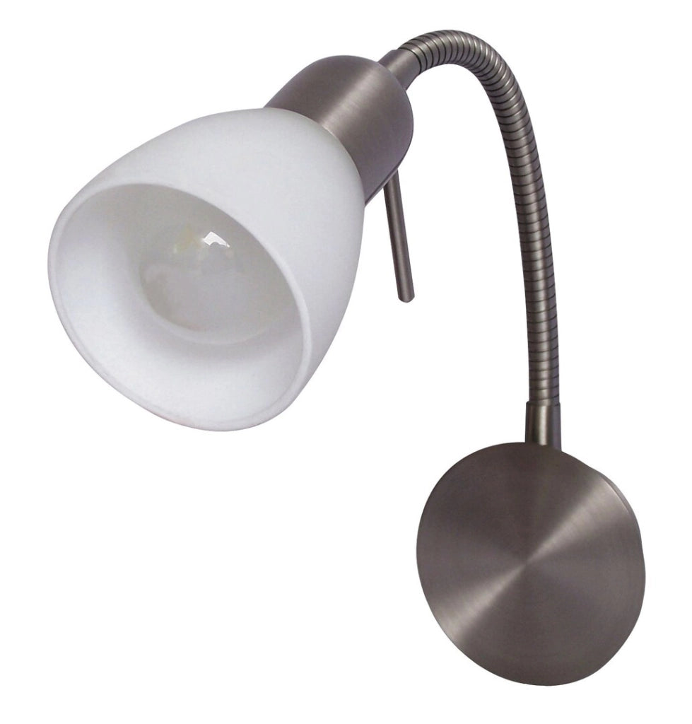 Applique con interruttore e spina E14 cromo Soma 6300 Rabalux