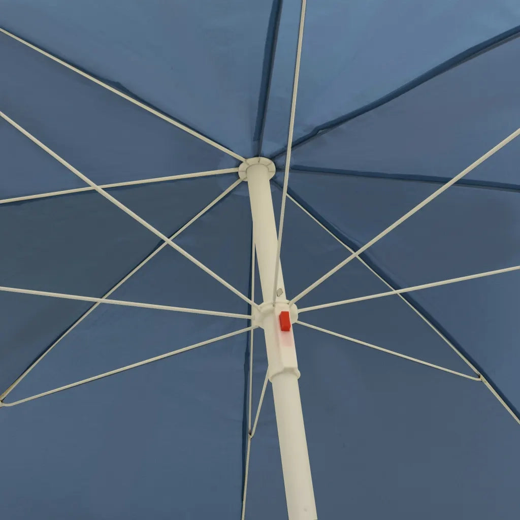 Ombrellone da Spiaggia Blu 240 cm 314704