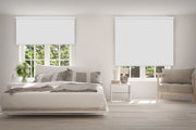 VIEWTEX Tenda a rullo opaca termica/oscurante  Bianco 120 X 250 cm - Made in Europe - 5 anni di garanzia