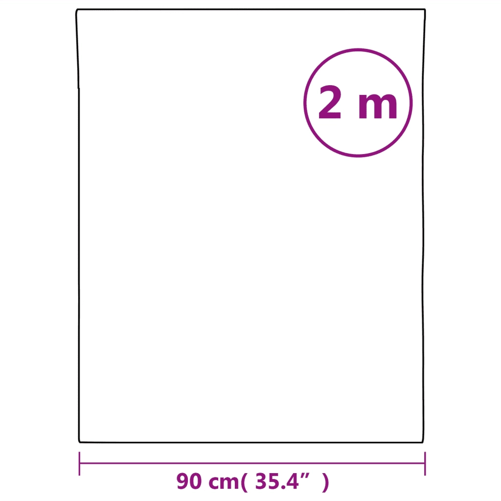 Pellicole a Specchio 2 pz Autoadesive-Pellicola Specchiata 90x200 cm in PET