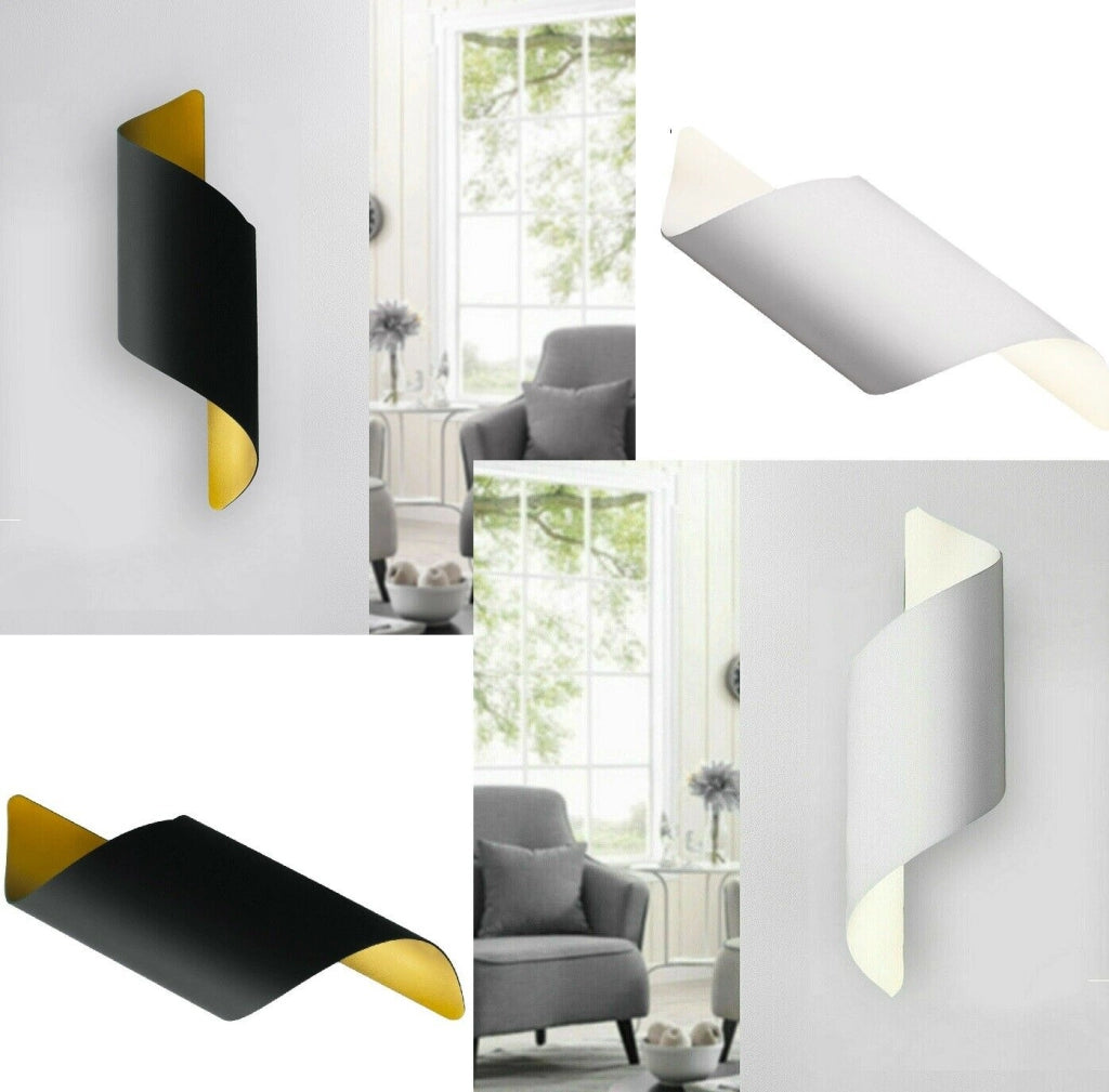 Applique moderno lampada illuminazione per parete da Muro Moderno Led Attacco G9 bianco Led luce Bianco naturale 4000K