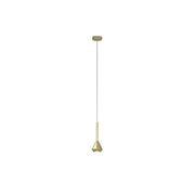 Sopsensione Moderna Aygo Metallo Ottone 1 Luce Gu10