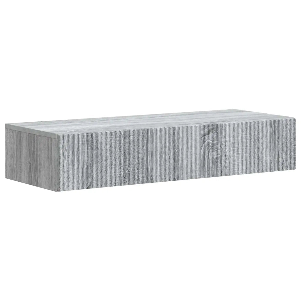 Tavolino da Parete Laterale | Tavolo laterale | Tavolino Grigio Sonoma 87,5 x 34,5 x 17 cm