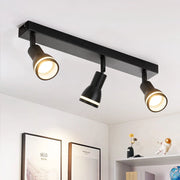 ZMH Faretto da soffitto 3 fiamme metallo GU10 per corridoio ufficio soggiorno