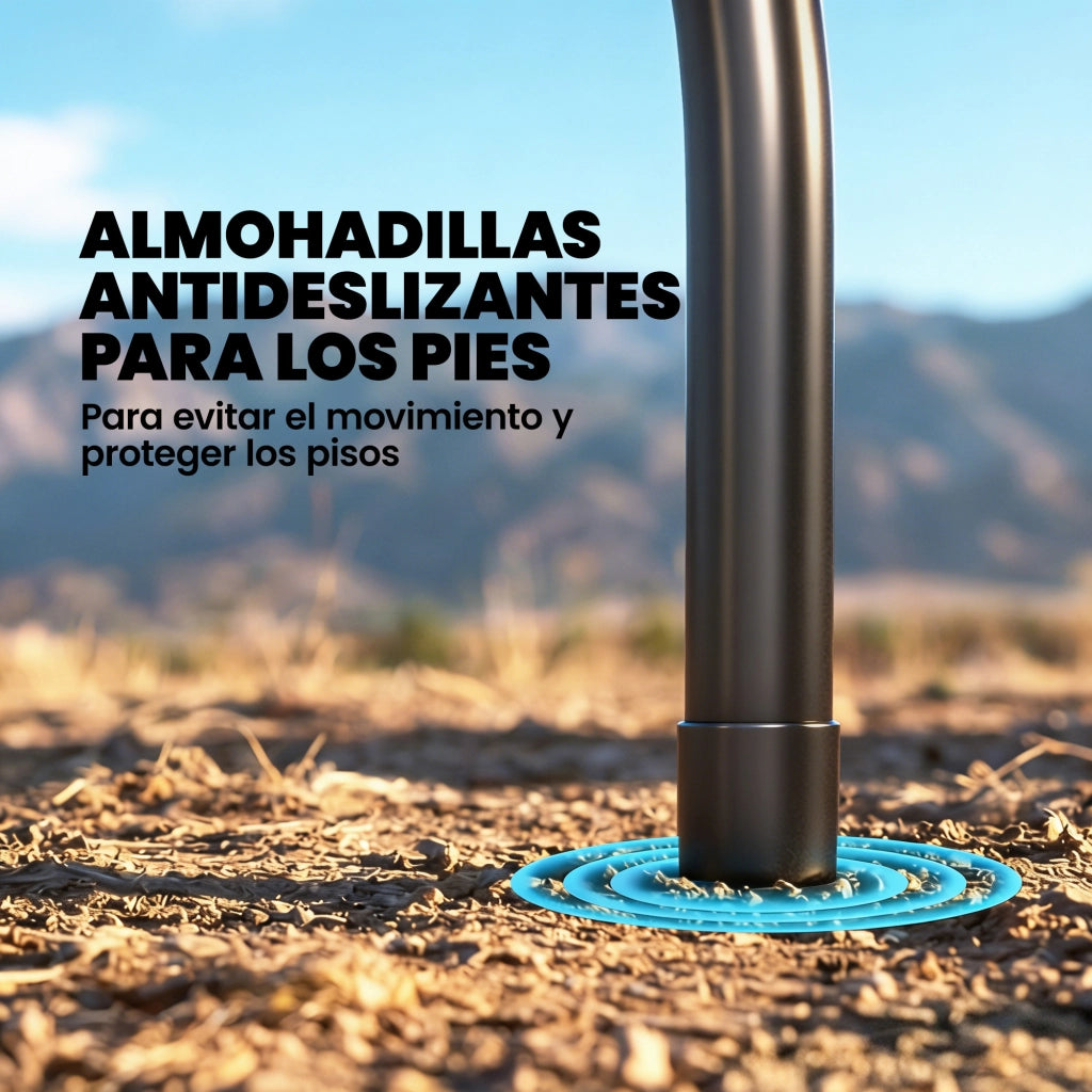 Set da Campeggio Pieghevole 5 Pezzi ¨C Xylo ¨C Tavolo Pieghevole con Sedie HDPE Impermeabile Telaio Metallo