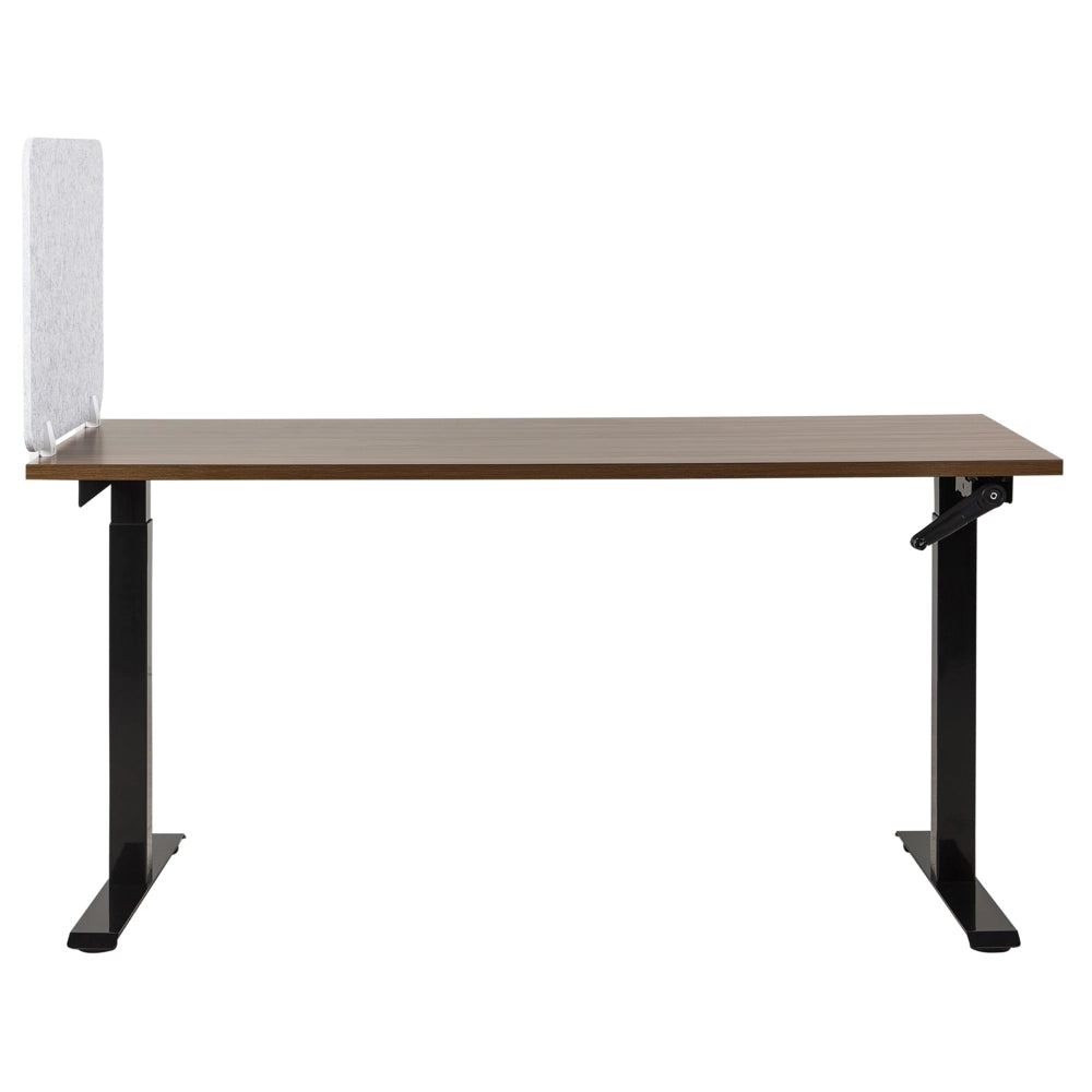 Pannello Divisorio Grigio Fonoassorbente 72 x 50 cm in Plastica PET