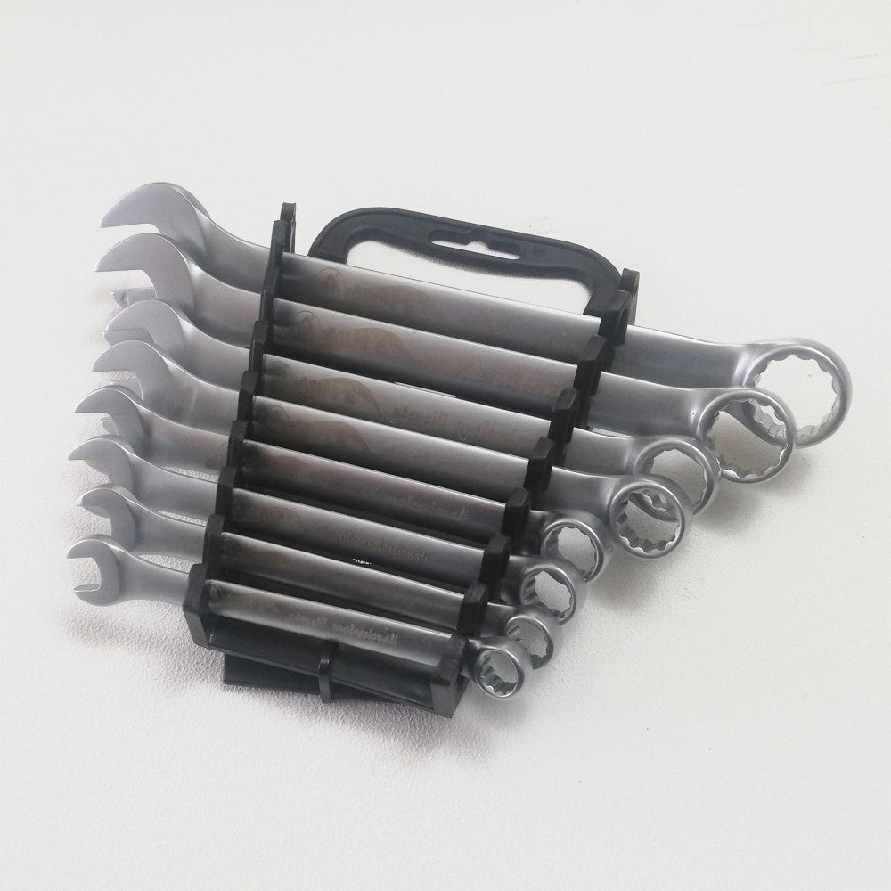 Set di 8 chiavi combinate da 8 a 19mm materiale cromo vanadio