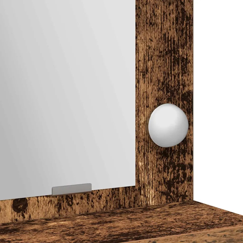 Tavolo da Trucco con cassetto Legno vecchio 79 x 41 x 135 cm 865089