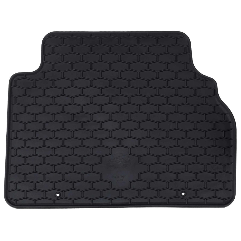 Tappetino per Auto 4 pcs Nero Gomma 42029132