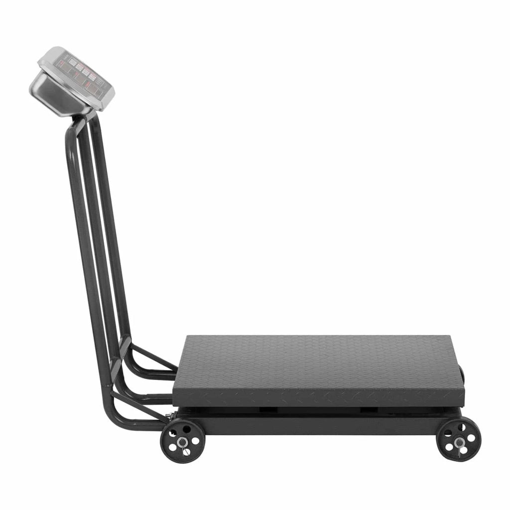 Bilancia a piattaforma professionale industriale mobile - 600 kg / 100 g - Display LED 14_0000651