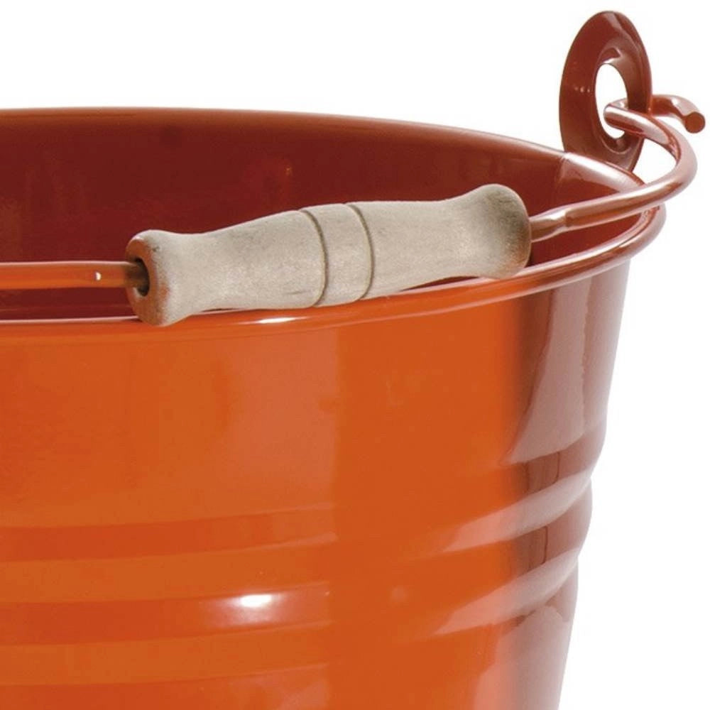 SECCHIO COLATO ARANCIO D. 28 x H.26 cm