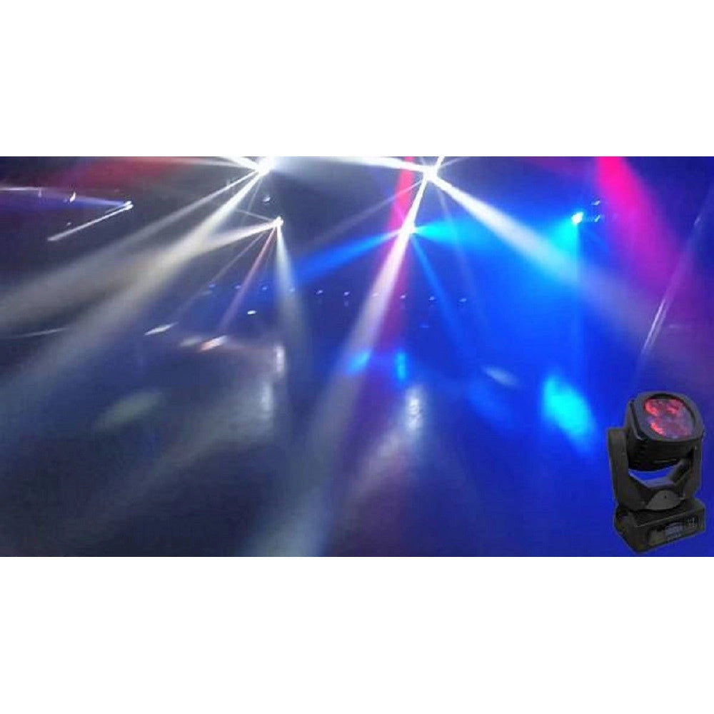 Trade Shop - Sharpy Super Beam Led 4x25 100w Come 5r 2r Effetti Multi Fascio Ac Powercon -