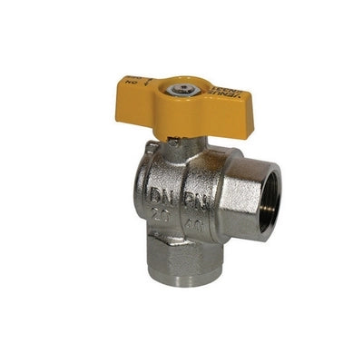 RUBINETTO A SFERA PER GAS SQUADRA FF- 3/4  DN 20- EFFEB- pezzi 1