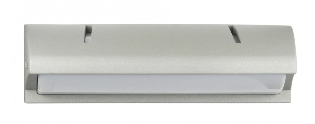 Applique esterna SU-MA Nelly 42cm 2xE27 argento IP54