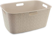 Cestino per bucato 45L - bianco calce