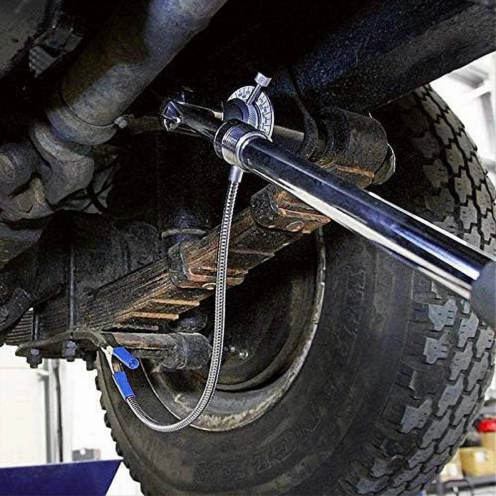 Trade Shop - Strumento Di Misurazione Angolare Clip 1/2 Calibro Con Tubo Flessibile Magnetico -