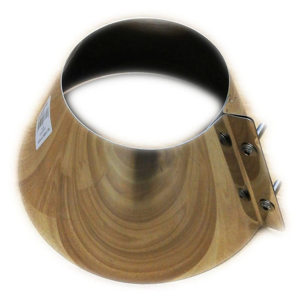 Collare conico da 150mm scossalina in acciaio inox spessore 5 decimi aisi 304