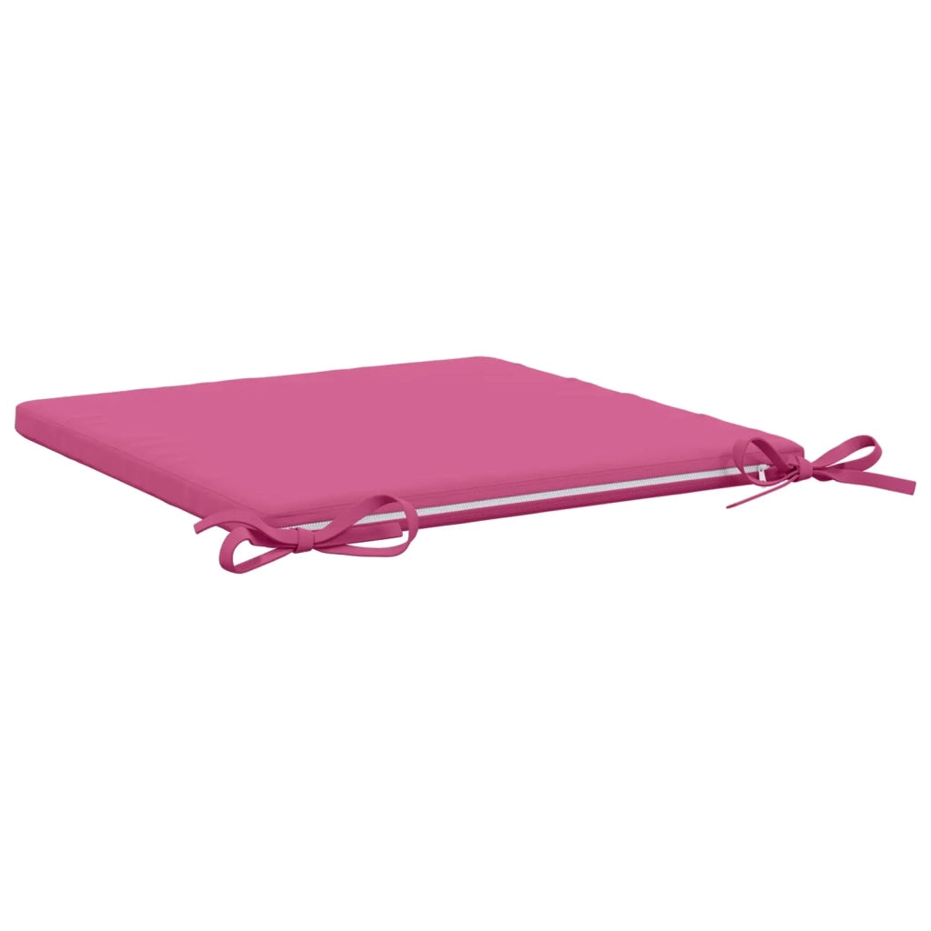 Cuscini per Sedia in 4 Pezzi SOEST 4 pz 100% Poliestere Rosa 944435
