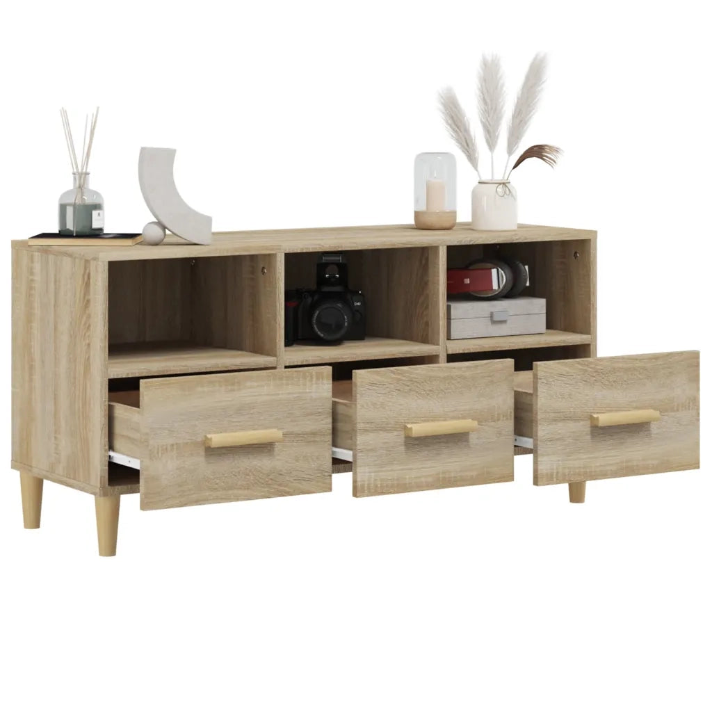 Mobile TV | Armadietto TV | Mobile Porta TV Rovere Sonoma 102x36x50 cm Legno Multistrato