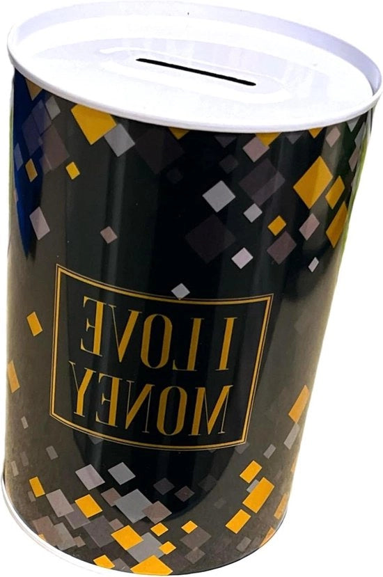 Spazzola per denaro adulti stile originale messaggio XL nero oro New York Io amo il denaro Mondo - Grande spazzola per denaro regalo