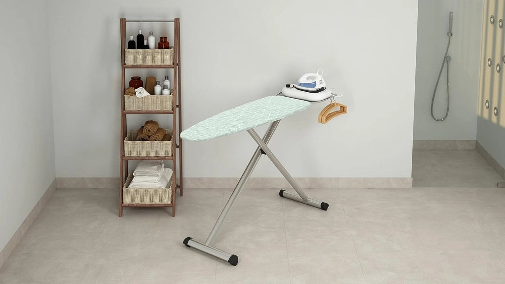 Asse da Stiro Ultraleggero con piano in Alluminio 125x42 , salvaspazio, COLOMBO