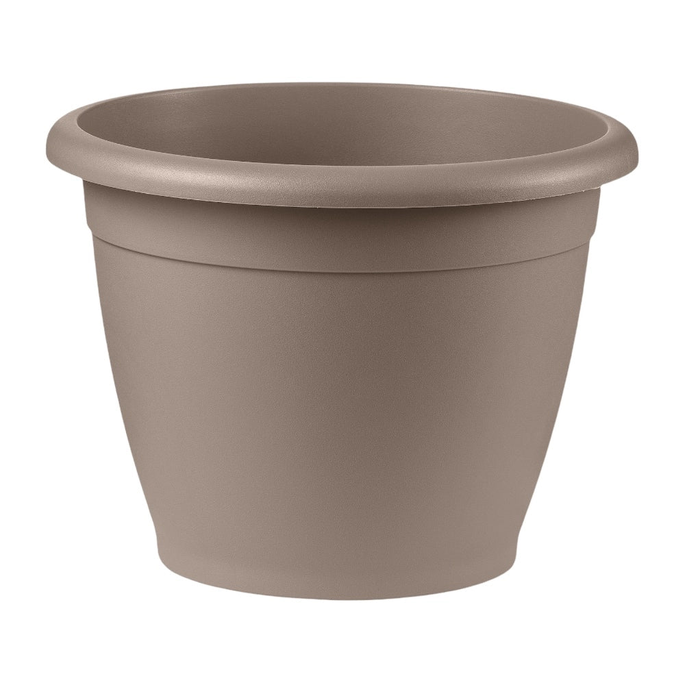 VASO COLORATO TONDO IN PLS NAXOS Vari Colori diam 40cm made in Italy Color: AVANA