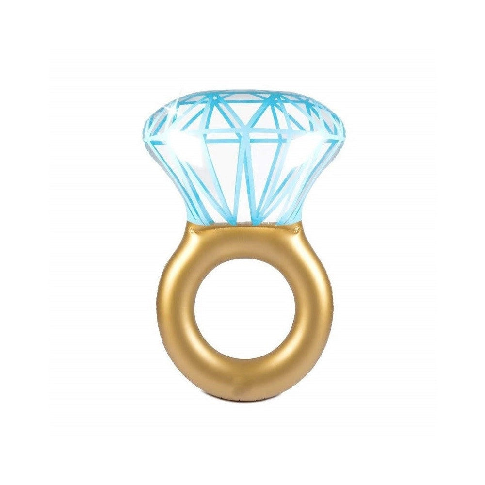 Trade Shop - Canotto Anello Diamante Gonfiabile Salvagente Materasso Ciambella Mare Piscina -