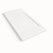 Piatto doccia Bidai con bordo 70X190 cm colore Bianco RAL 9003 griglia Bianca