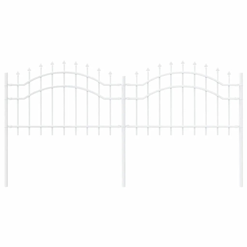 Recinzione per Giardino | Recinzione da cortile Woerden Bianco 240 x 115 cm