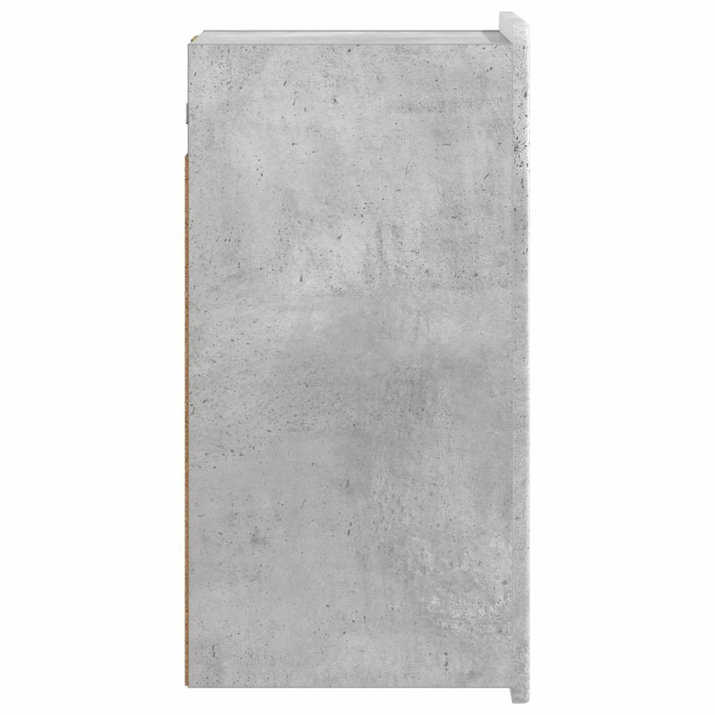 Armadio da bagno a muro ZWOLLE Grigio Cemento 30 x 31 x 63 cm 896368