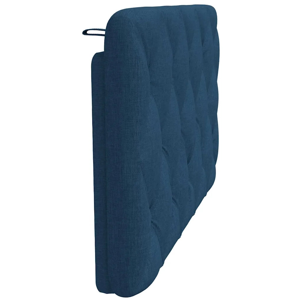 Cuscino Testiera Blu 100 cm in Tessuto 4019211