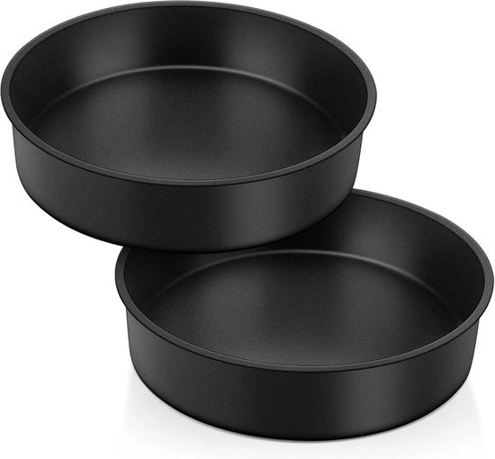 Set di stampi per torte in acciaio inossidabile - 212 cm di diametro - stampo per torta con rivestimento antiaderente - salutare e non tossico - facile da pulire